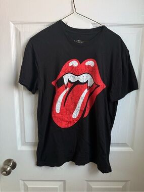 the Rolling Stones Black Tee